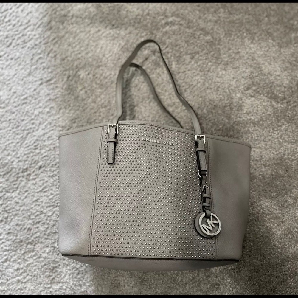 Michael Kors Studded Tote - Picture 4 of 4